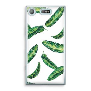 Lange bladeren: Sony Xperia XZ1 Compact Transparant Hoesje