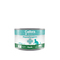 Calibra Cat Veterinary Diets - Hypoallergenic Eend - Natvoer - 6 x 200 g