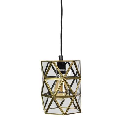 Urban Interiors Antieke glas hanglampGeo 3 - AI-PL-450