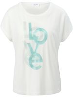 Shirt ronde hals Van Gerry Weber wit - thumbnail