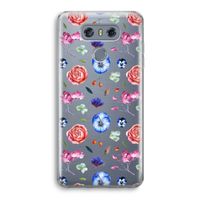 Bloemetjes: LG G6 Transparant Hoesje