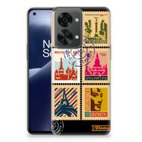 OnePlus Nord 2T | Silliconen Back Cover | Postzegels