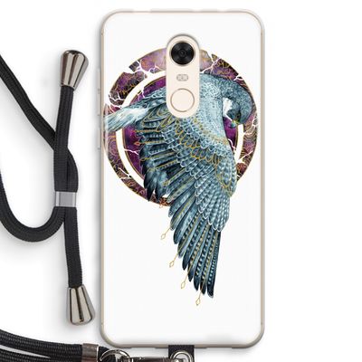 Golden Falcon: Xiaomi Redmi 5 Transparant Hoesje met koord