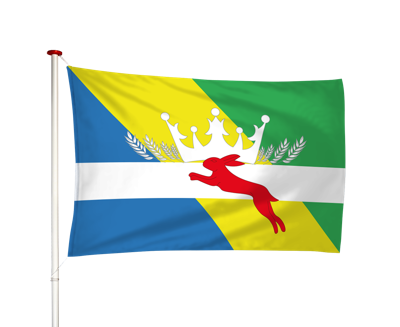 Vlag Oudemirdum - Aldemardum (fr)