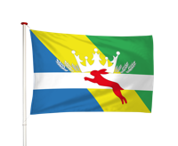 Vlag Oudemirdum - Aldemardum (fr)