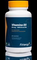Vitamine D3 25 mcg met zink - 60 tabletten