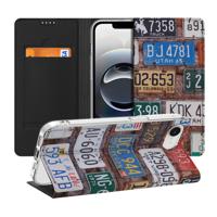 Apple iPhone 16e Stand Case Kentekenplaten Apple iPhone 16e Stand Case Kentekenplaten