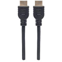 Manhattan 353953 HDMI-kabel HDMI Aansluitkabel HDMI-A-stekker, HDMI-A-stekker 5.00 m Zwart UL gecertificeerd, Ultra HD-HDMI - thumbnail