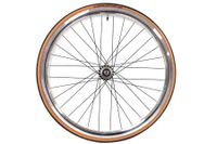 Santafixie 30mm Achterwiel + Binnenband + Band - Zilver/Zwart Classic Santafixie 30mm Achterwiel + Binnenband + Band - Zilver/Zwart Classic