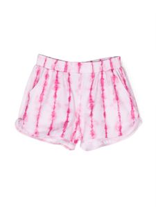 Andorine short à imprimé tie-dye - Rose