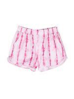 Andorine short à imprimé tie-dye - Rose