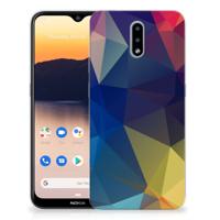 Nokia 2.3 | TPU Hoesje | Polygon Dark