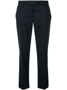 Prada pantalon de costume crop - Bleu