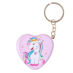 Duckiez Sleutelhanger hart eenhoorn