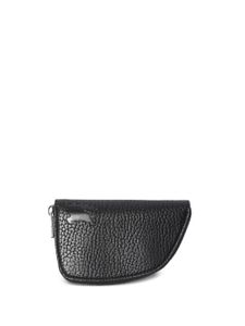 Burberry portefeuille Shield en cuir - Noir