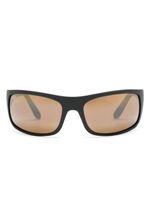 Maui Jim lunettes de soleil Peahi à monture rectangulaire - Noir