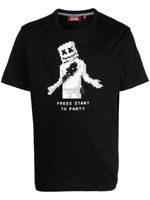 Mostly Heard Rarely Seen 8-Bit t-shirt Party Starter à manches courtes - Noir - thumbnail