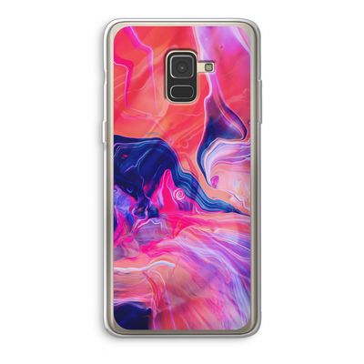 Earth And Ocean: Samsung Galaxy A8 (2018) Transparant Hoesje