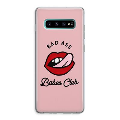 Badass Babes Club: Samsung Galaxy S10 Plus Transparant Hoesje