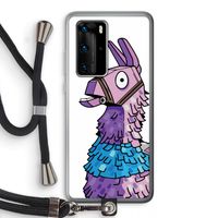 Lama: Huawei P40 Pro Transparant Hoesje met koord