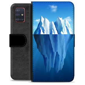 Samsung Galaxy A51 Premium Portemonnee Hoesje - Iceberg