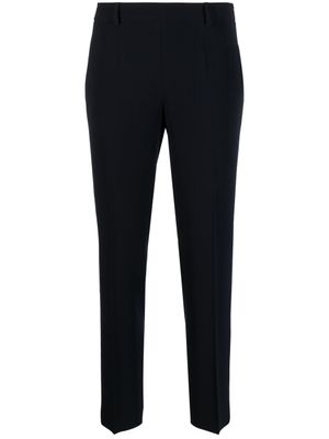Alberto Biani pantalon slim à coupe courte - Bleu