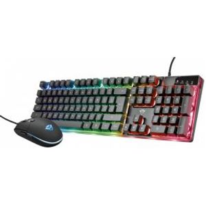 Trust GXT 838 Azor Bedraad Zwart Gaming Toetsenbord en Muis