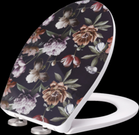 LIVARNO WC-bril (Bloemen)