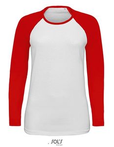 Sol’s L02943 Women`s Milky Long Sleeve T-Shirt