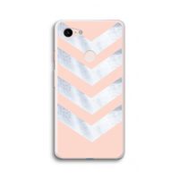 Marmeren pijlen: Google Pixel 3 XL Transparant Hoesje