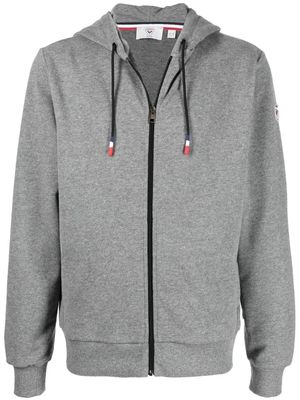 Rossignol hoodie zippé à logo imprimé - Gris