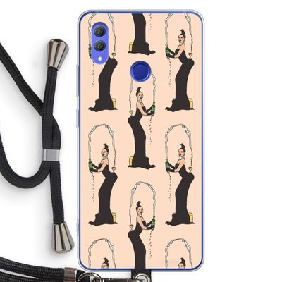 Pop Some Kim: Honor Note 10 Transparant Hoesje met koord