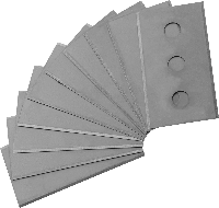 Connex Vervangmesje Voor Mini-Schaaf 10St - COXT898006 Connex Vervangmesje Voor Mini-Schaaf 10St - COXT898006
