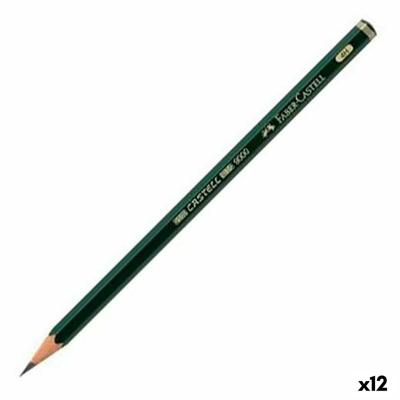 Potlood Faber-Castell 9000 Ecologisch Zeshoekig 5H (12 Stuks)