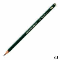 Potlood Faber-Castell 9000 Ecologisch Zeshoekig 5H (12 Stuks)