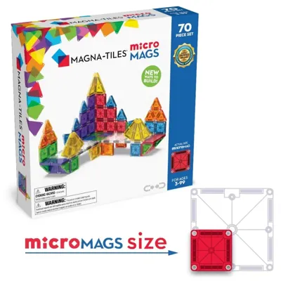 Magna-Tiles® Micro Mags 70 stuks
