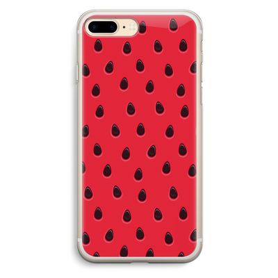 Watermelon: iPhone 7 Plus Transparant Hoesje