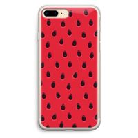 Watermelon: iPhone 7 Plus Transparant Hoesje