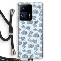 Poezen: Xiaomi Mi Mix 4 Transparant Hoesje met koord