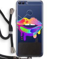 Lip Palette: Huawei P Smart (2018) Transparant Hoesje met koord