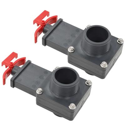Zwembadklep 2 st 1,5"