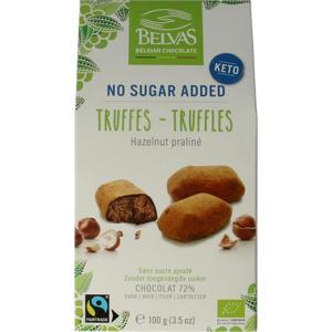 Belvas Hazelnoot praline truffels bio
