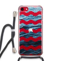 Oceaan: iPhone SE 2020 Transparant Hoesje met koord