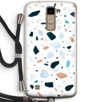 Terrazzo N°13: LG K10 (2016) Transparant Hoesje met koord