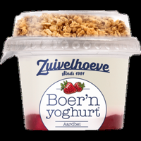 Zuivelhoeve Boer&apos;n yoghurt® Aardbei & Muesli 170 g bij Jumbo