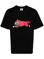 ICECREAM t-shirt Running Dog - Noir