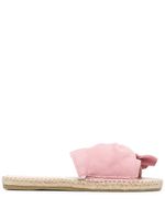 Manebi espadrilles en daim - Rose
