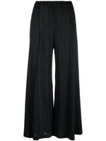 Pleats Please Issey Miyake pantalon droit à effet plissé - Noir