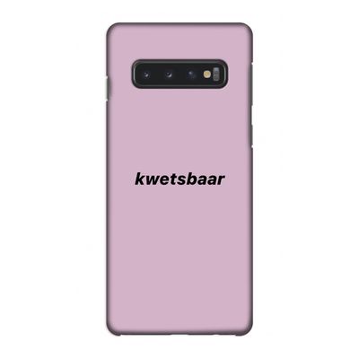 kwetsbaar: Samsung Galaxy S10 4G Volledig Geprint Hoesje