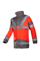 Sioen 209A Skollfield Signalisatie regenparka met uitneembare bodywarmer